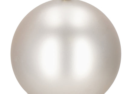 Kerstballen | 4 Stuks | 12 cm | Zilver