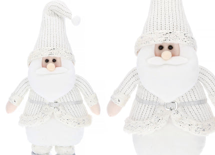 Kerstkabouter | 1 Stuk | Verstelbaar In Hoogte | Wit| 62-90 cm