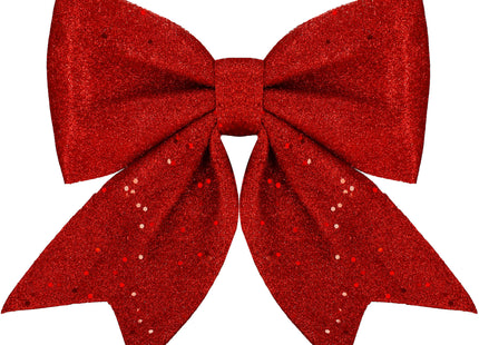 Kersthanger | Kerstversiering | Kerstdecoratie Voor Binnen | Kerststrik | Rood | 30 cm | 1 Stuk