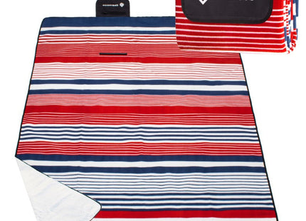 Picknickkleed | Picknickdeken | Buitenkleed | Picknick | 200 x 160 cm | Blauw/Wit/Rood