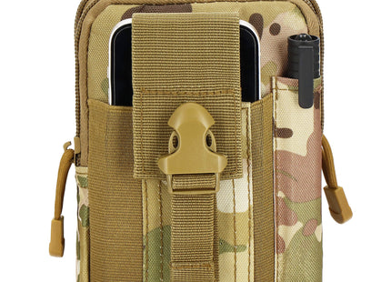 Heuptas - Riem - Buidel set - Polyester - Ritssluiting - Militair - Groen