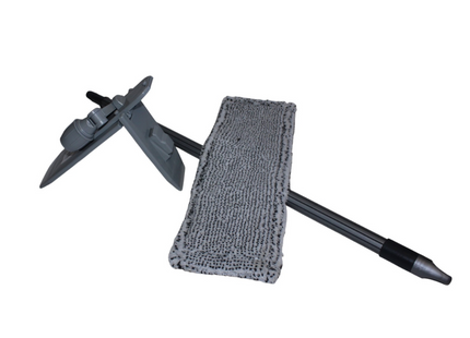 HL Vloerwisser luxe - Dweilset - Met microvezel doek - 47 cm wisbreedte - Uitschuifbaar