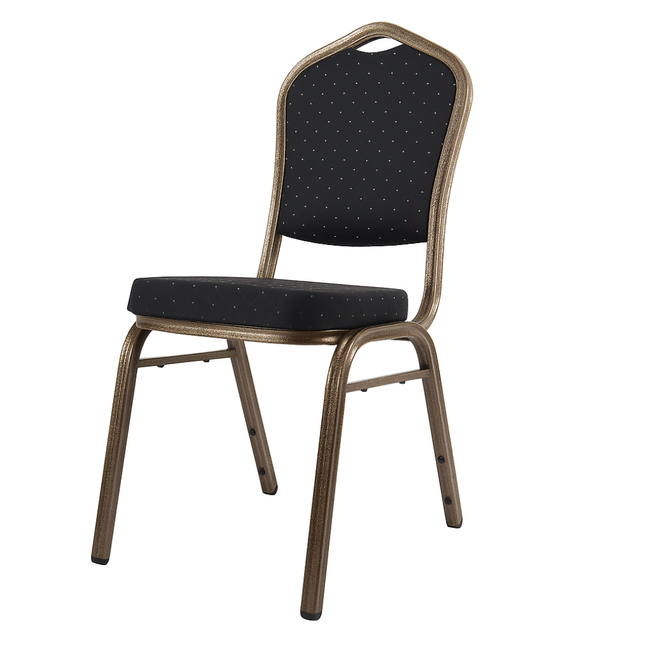 Stackchair – Zwart A46 Stapelstoel – Stapelbare Horecastoel