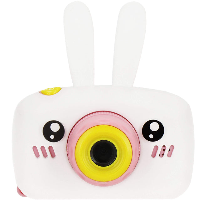 Digitale Camera - Kindercamera - Kindvriendelijk - Konijn - Wit - 40MPX