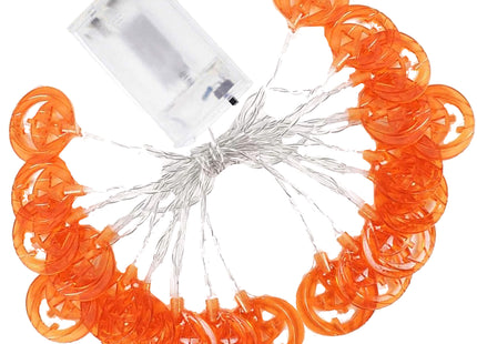 Halloween Decoratie - Lichtslingers - Slinger - Verlichting - Pompoen - 20 LED