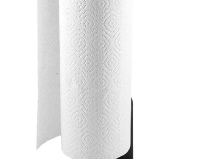 Keukenrolhouder | Hangend | 33,5 cm | Staal | Zwart