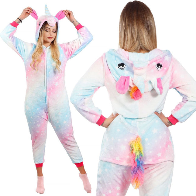 Onesie Volwassenen | Eenhoorn | Maat S | Multicolor