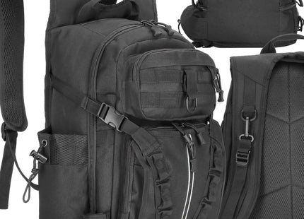 Rugzak | Backpack | Wandelrugzak | Militaire rugzak | Zwart