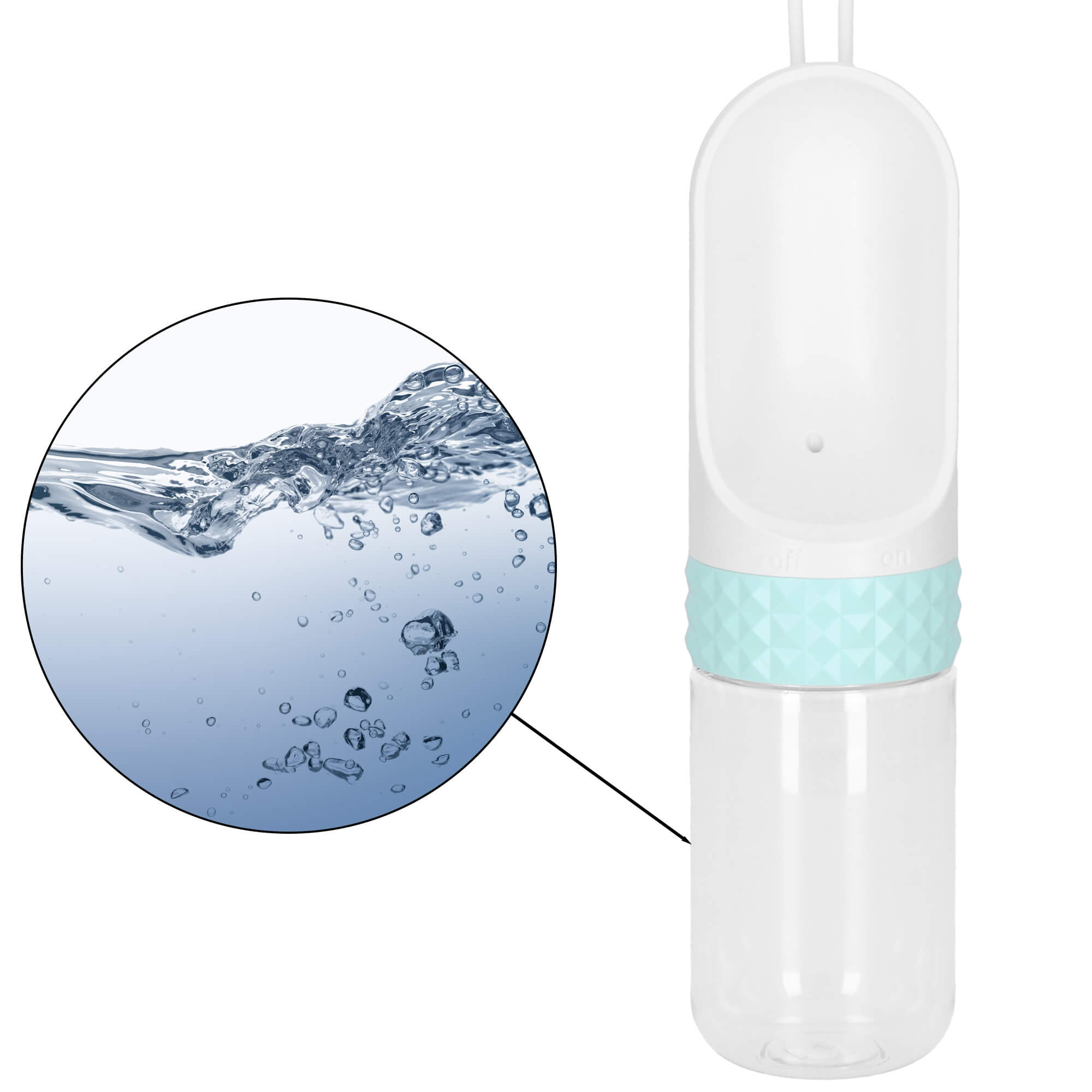 Drinkbak - Waterreisfles - Voor Honden - Waterfles - Reizen - 350 ML