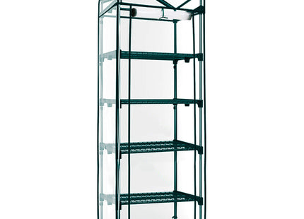 Kweekkas - Tuinkast - Broeikas - Plantenkas - 5 - Planken - 190x50x70 CM