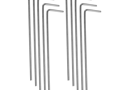 Tentharingen - 10 Stuks - Staal - Extra Stevig - Grondpennen - 22 cm