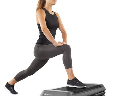 Aerobic Stepper | Verstelbaar | Zwart/Grijs