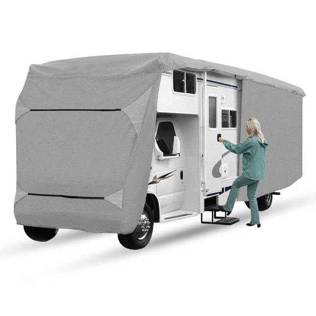 Camperhoezen - Caravanhoes - Caravan beschermhoezen - Waterdicht - UV-bestendig - 4 Laags - 8,70 x 2,35 x 2,75 M - (170g/m²)