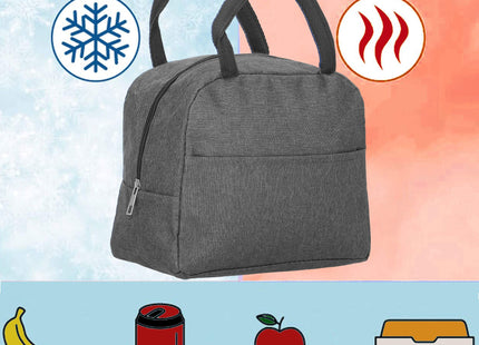 Geïsoleerde Koeltas - Lunchtas - 5 Liter - Grijs