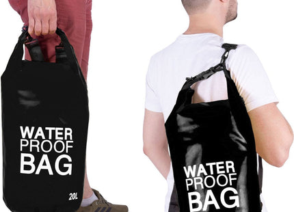 Drybag | Waterdichte Tas | 20 Liter | Zwart