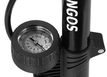 Fietspomp | Fietspomp Met Drukmeter | Zwart