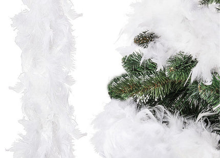 Kerstboa | Kerstslinger | 3 m | Wit