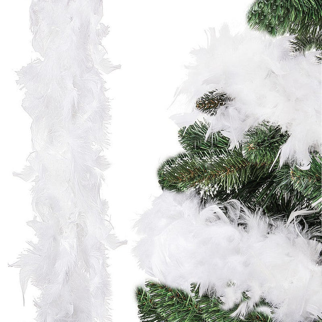 Kerstboa | Kerstslinger | 3 m | Wit