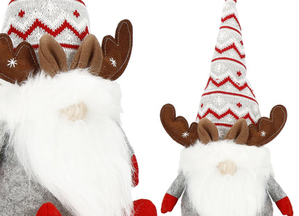 Kerstkabouter - Kerstrendier - Kerstversiering - Stof - 50 cm