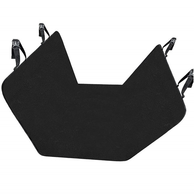 Autostoel Beschermer | Autostoelbeschermer | Stoelbeschermer Auto | 147 x 137 cm | Zwart