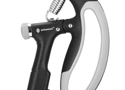 Handtrainer | Handknijper | Zwart/Grijs | 10-100 Kg