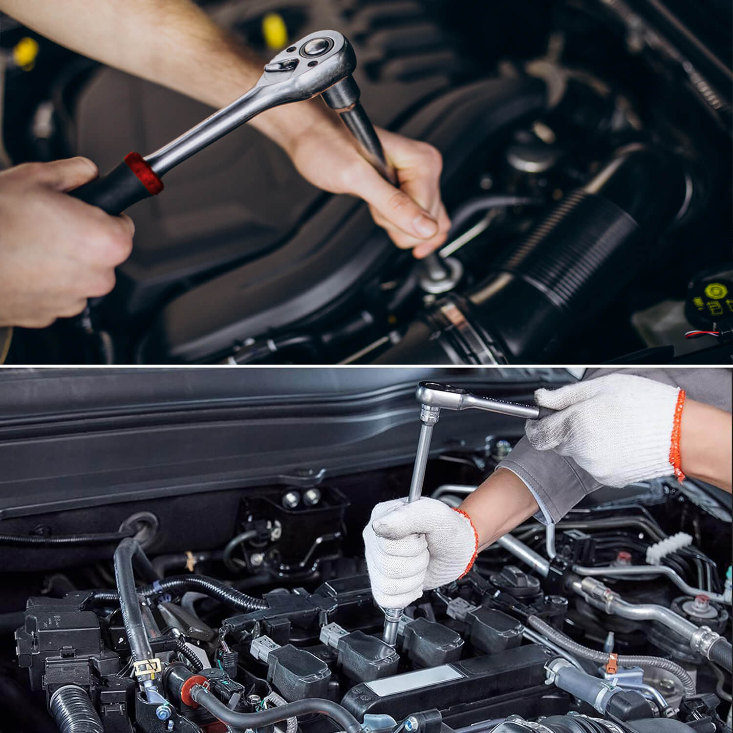 Dopsleutelsets - Gehard - Gereedschap Set - Koffer - 46 Stuks