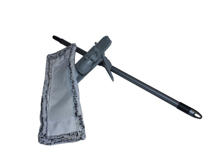 HL Vloerwisser luxe - Dweilset - Met microvezel doek - 47 cm wisbreedte - Uitschuifbaar