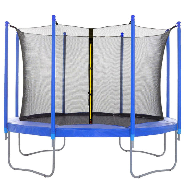 Veiligheidsnet Trampoline | Ø 426 cm | Trampoline Net | Geschikt Voor 8 Palen | Zwart
