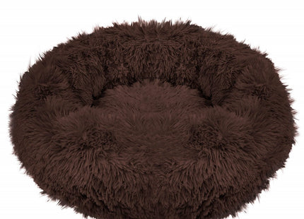 Hondenmand Donut | 90 cm | Donker Bruin