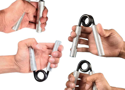 Handtrainer | Handknijper | Zwart/Grijs | 45 Kg