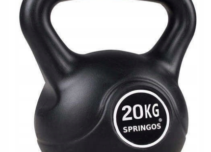 Kettlebell | Zwart | 20 kg