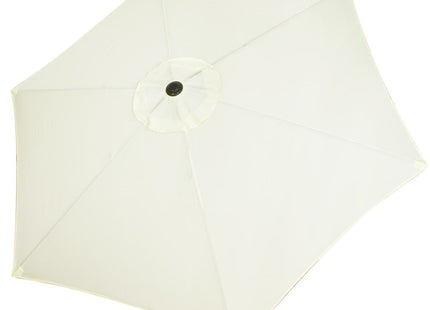 Parasol | Parasols | Kantelbaar | Met Ventilatie | Lichtgeel | 250 cm