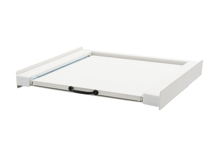 Muntel® Tussenstuk Wasmachine Droger - Stapelkit Wasmachine Droger - Universeel - Uitschuifbare werkblad - Wit