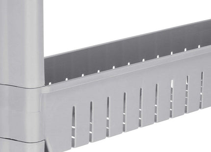 Keukentrolley Op Wieltjes | Badkamer Trolley | Opbergrek | 3 Niveaus | 70 x 54 x 12.5 cm | Grijs