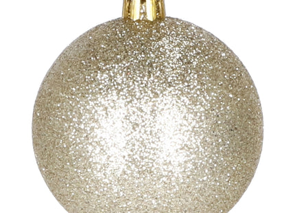 Kerstballen | 30 Stuks | 6/5/4 cm | Goud