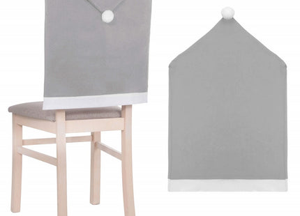 Stoelhoes Kerst | 1 Stuk | Grijs/Wit