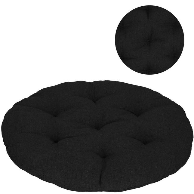 Kussen Hangstoel | Tuinkussen | Binnen & Buiten | 53 cm | Zwart