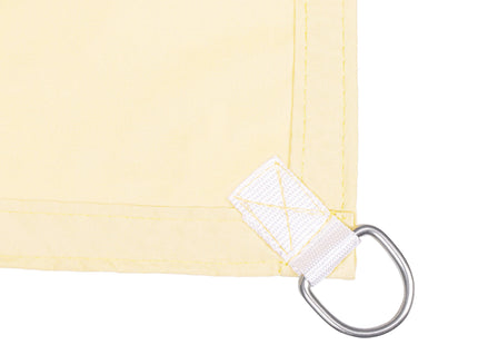 Schaduwdoek | Zonnezeil | Rechthoekig | 3 x 2 m | 90% Schaduw | Crème | 160 g/m2