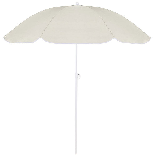 Parasol | Strand Parasol | Parasols | Opvouwbaar | 160 cm | Beige
