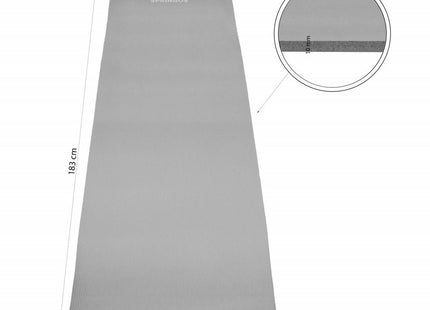 Yoga Mat | 61 x 183 x 1 cm | Grijs