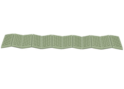 Zitmat | Opvouwbaar Zitmatje | Zitkussen | 182 x 60 x 1 cm | Groen