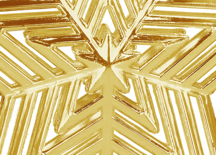 Kerstboom Piek | Ster | 15 cm | Goud