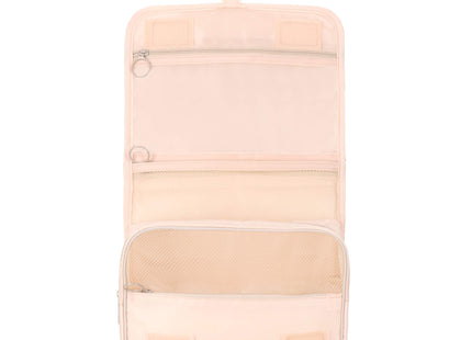 Make Up Tas - Toilettas - Cosmetica - 23x19x9,5 cm- Beige