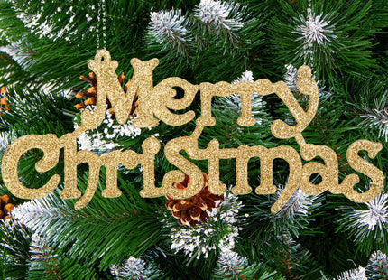 Kersthanger | Kerstversiering | Kerstdecoratie voor binnen | Merry Christmas | 2 stuk