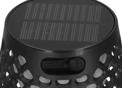 Solar Lamp - Tuinlamp - Buitenverlichting -Wandlamp - Zonne- Energie - 3 Lichtstanden - 5 in 1 - Zwart