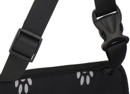 Autostoel Hond - Hondenmand Auto - Reisbench - Opvouwbaar - Hondenpootjes