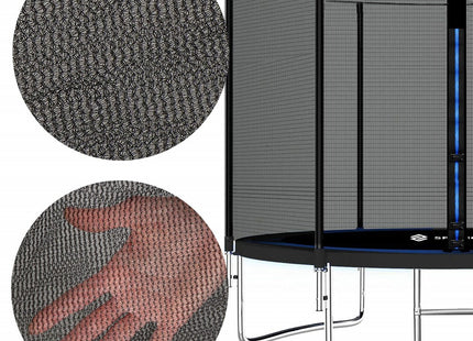 Trampoline | Trampoline met veiligheidsnet | Tuin | 365 cm | Zwart