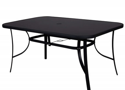 Tuinset | Tuinset 4 Persoons | Tuinsets | Tuintafel & Tuinstoelen | 4 Personen | Zwart