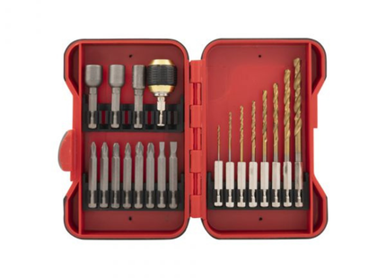 Topgear boor- en bitset 64-delig – met opbergboxen