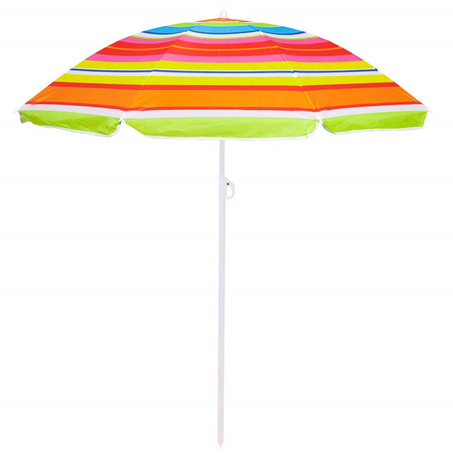Parasol | Strand Parasol | Parasols | Opvouwbaar | 160 cm | Veelkleurig